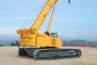 Lánctalpas daruk - teleszkópos gém Liebherr LTR 1060