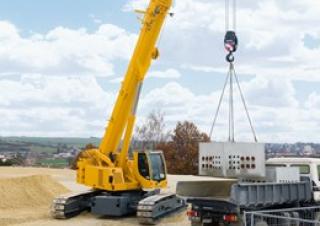 Lánctalpas daruk - teleszkópos gém Liebherr LTR 1060
