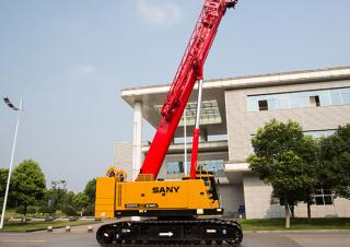 Lánctalpas daruk - teleszkópos gém Sany SCC550TB-1