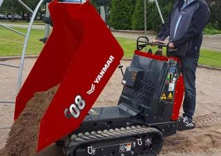 Lánctalpas dömperek Yanmar C08-A Power 