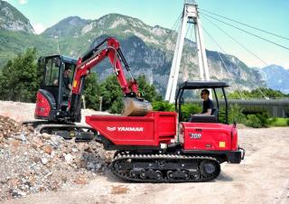 Lánctalpas dömperek Yanmar C30R-3TV 
