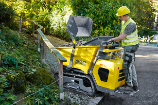 Lánctalpas dömperek Wacker Neuson DT10