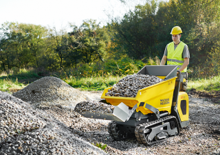 Lánctalpas dömperek Wacker Neuson DT10