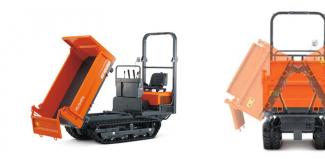 Lánctalpas dömperek Kubota KC 100 HD