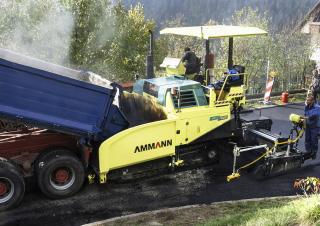 Lánctalpas finiserek Ammann AFT 500-2