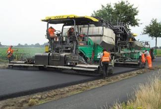 Lánctalpas finiserek Vögele Super 2100-2