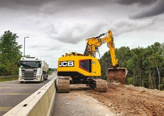 Lánctalpas kotrók JCB 245XR