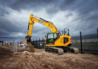 Lánctalpas kotrók JCB 245XR