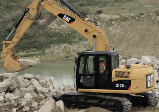 Lánctalpas kotrók Caterpillar 312D L
