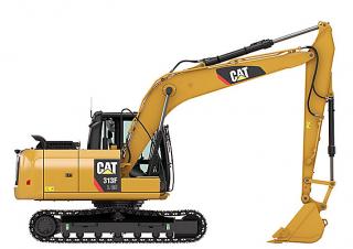 Lánctalpas kotrók Caterpillar 313F L GC