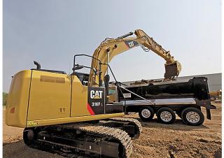 Lánctalpas kotrók Caterpillar 316F L