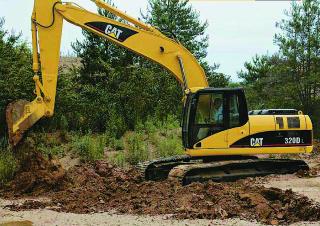 Lánctalpas kotrók Caterpillar 320D L