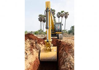 Lánctalpas kotrók Caterpillar 320D3