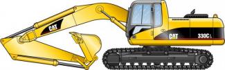 Lánctalpas kotrók Caterpillar 330 C LN