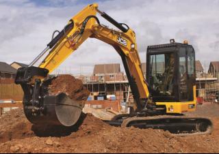 Lánctalpas kotrók JCB 65R-1