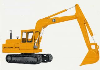 Lánctalpas kotrók John Deere Construction 690B