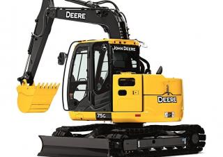 Lánctalpas kotrók John Deere Construction 75G