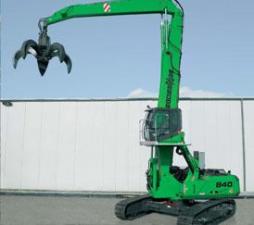 Lánctalpas kotrók Sennebogen 840 R-HD