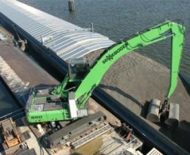 Lánctalpas kotrók Sennebogen 850 R-HD