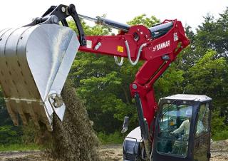 Lánctalpas kotrók Yanmar B7-6 