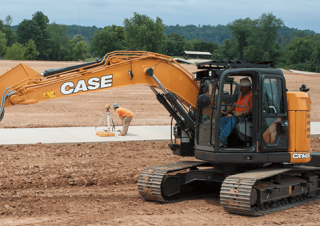 Lánctalpas kotrók Case CX145D SR