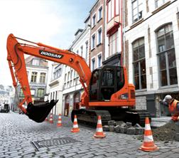 Lánctalpas kotrók Doosan DX 140 LCR