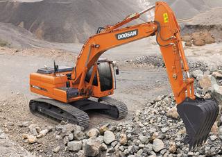 Lánctalpas kotrók Doosan DX 225 LC