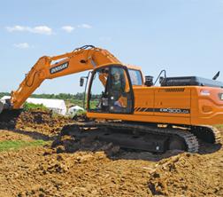 Elektromos lánctalpas kotrók Doosan DX 300 N LC