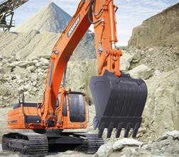 Lánctalpas kotrók Doosan DX 340 N LC