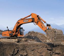 Lánctalpas kotrók Doosan DX 340 N LC