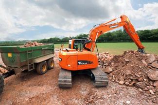 Lánctalpas kotrók Doosan DX140LCR-3