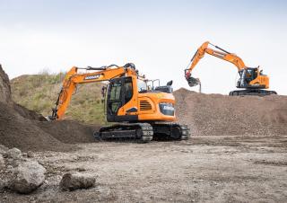 Lánctalpas kotrók Doosan DX140LCR-7