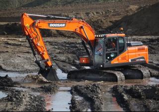 Lánctalpas kotrók Doosan DX180LC-5