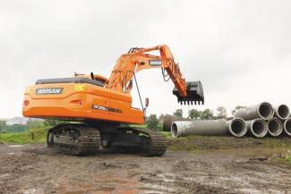 Lánctalpas kotrók Doosan DX255NLC-3