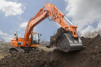 Lánctalpas kotrók Doosan DX255NLC-3