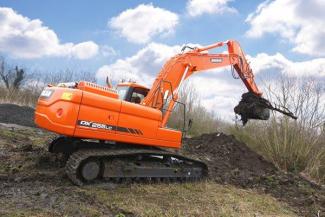 Lánctalpas kotrók Doosan DX255NLC-3