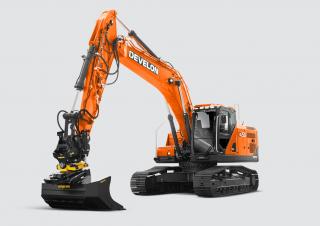Lánctalpas kotrók Develon DX260LC-9