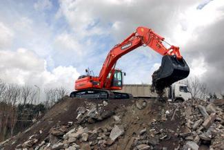 Lánctalpas kotrók Doosan DX380LC-3