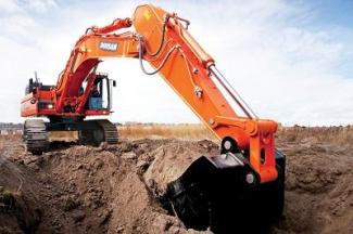 Lánctalpas kotrók Doosan DX490NLC-3