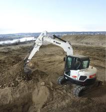 Lánctalpas kotrók Bobcat E 80