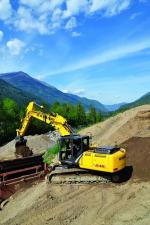 Lánctalpas kotrók New Holland E245C LC