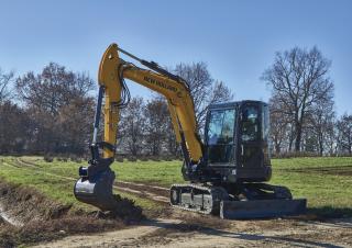 Lánctalpas kotrók New Holland E60C