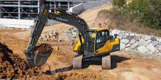 Lánctalpas kotrók Volvo EC140DL