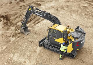 Lánctalpas kotrók Volvo EC140EL