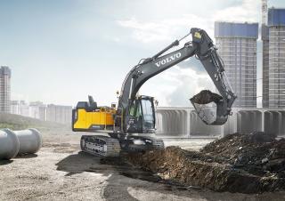 Lánctalpas kotrók Volvo EC160ENL