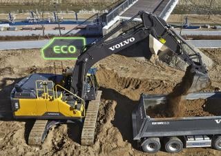 Lánctalpas kotrók Volvo EC300EL