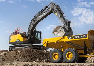 Lánctalpas kotrók Volvo EC380EL Hybrid