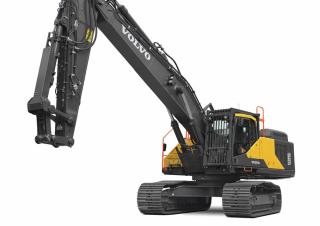 Lánctalpas kotrók Volvo EC380ENL Straight boom