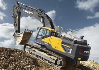 Lánctalpas kotrók Volvo EC480EL