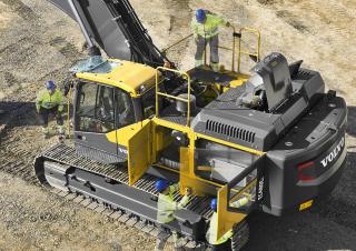 Lánctalpas kotrók Volvo EC480EL